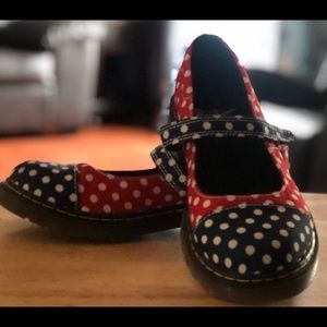 Dr Martens Bijou Polka Dot Mary Jane (Kids Size 3)
